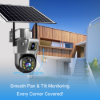 Picture of VRT-VCS09 Dual-Lens 4G/Wi-Fi Solar Camera