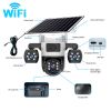 Picture of VRT-VTS26 Triple-Lens 4G/Wi-Fi Solar Camera