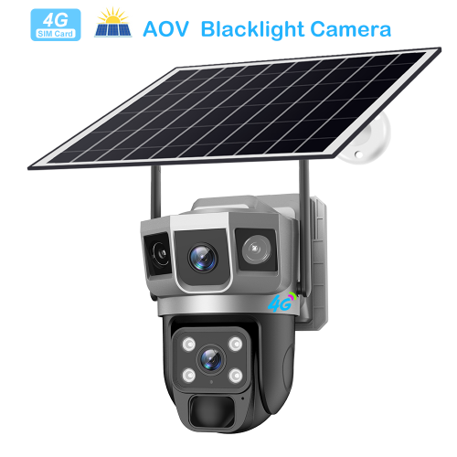 Picture of VRT-VCS02-G-AOV Dual-Lens 4G Solar Camera