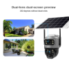 Picture of VRT-VCS20 Dual Lens Solar Powered Security Camera