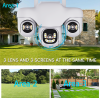 Picture of VRT-SC31 3 Lens 4G/Wi-Fi Outdoor Security Camera