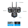 Picture of VRT-SC29 Triple Lens 4G/Wi-Fi Outdoor Security Camera
