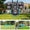 Picture of VRT-SC29 Triple Lens 4G/Wi-Fi Outdoor Security Camera