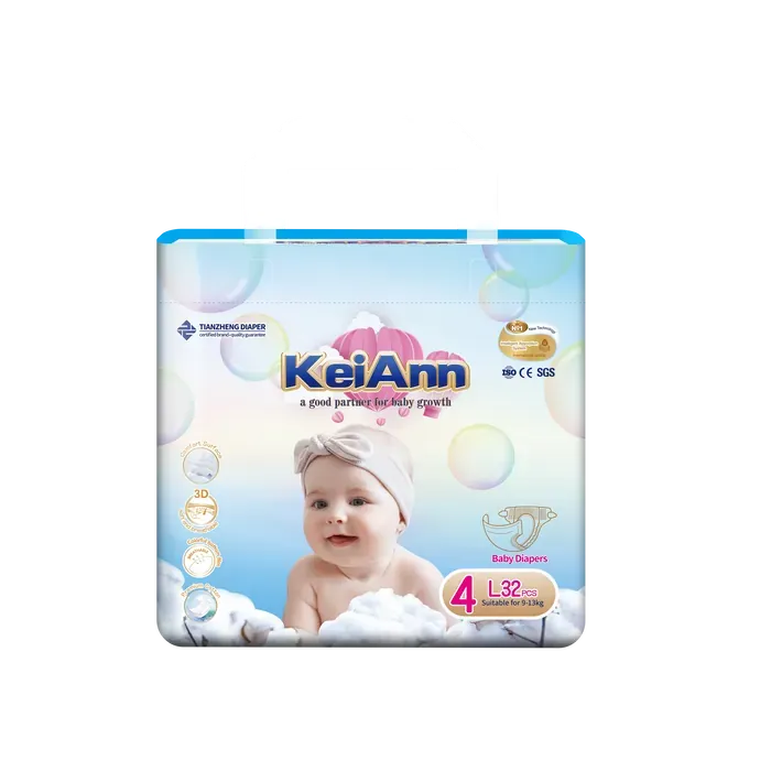 Picture of KeiAnn Diaper - Tape L