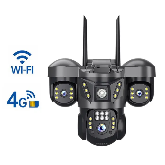 Picture of VRT-VTS29 3-Lens Solar Camera with 4G/Wi-Fi
