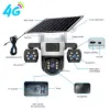 Picture of VRT-VTS26 Triple-Lens 4G/Wi-Fi Solar Camera