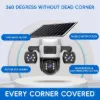 Picture of VRT-VTS26 Triple-Lens 4G/Wi-Fi Solar Camera
