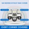 Picture of VRT-SC30A Triple Lens 4G/Wi-Fi Floodlight Security Camera